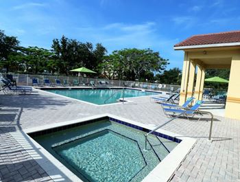 Heated swimming pool & spa